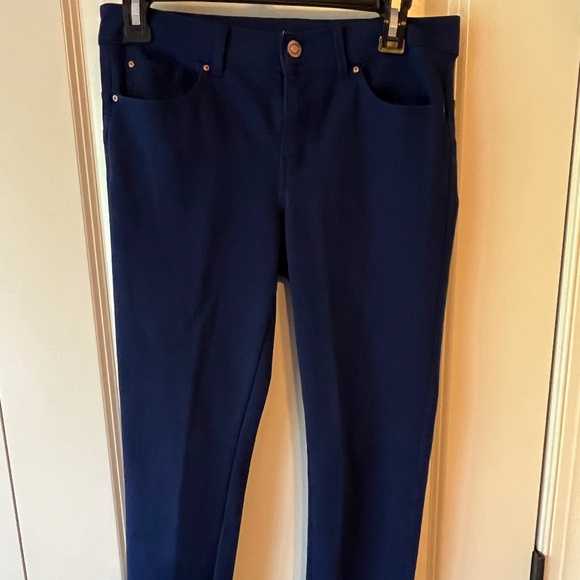 Ambiance Pants - Ambiance Blue Stretchy Pants size Medium